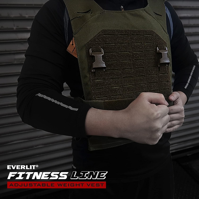 разминка утяжеленная тренировкой жилета прочности Брауна койота Cordura нейлона 1000D 11x14»
