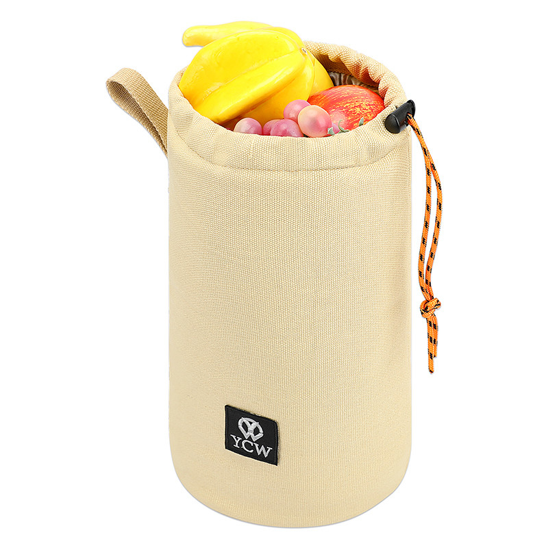 Продуктовых сумок рынока хлопка Drawstring хозяйственные сумки холста органических многоразовых многоразовые