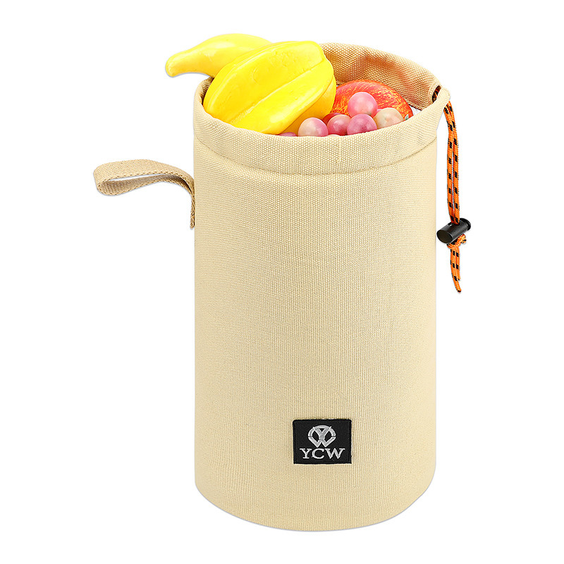 Продуктовых сумок рынока хлопка Drawstring хозяйственные сумки холста органических многоразовых многоразовые