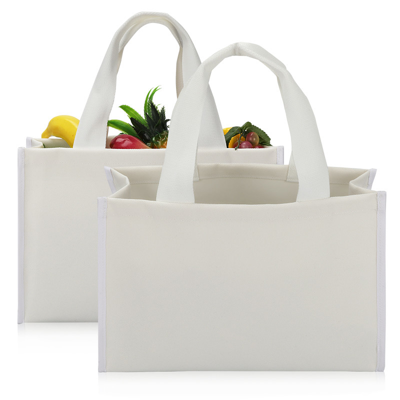 Дно 4x4x10 дружелюбных хозяйственных сумок Eco сумки Tote холста розничное сверхмощное толстое»
