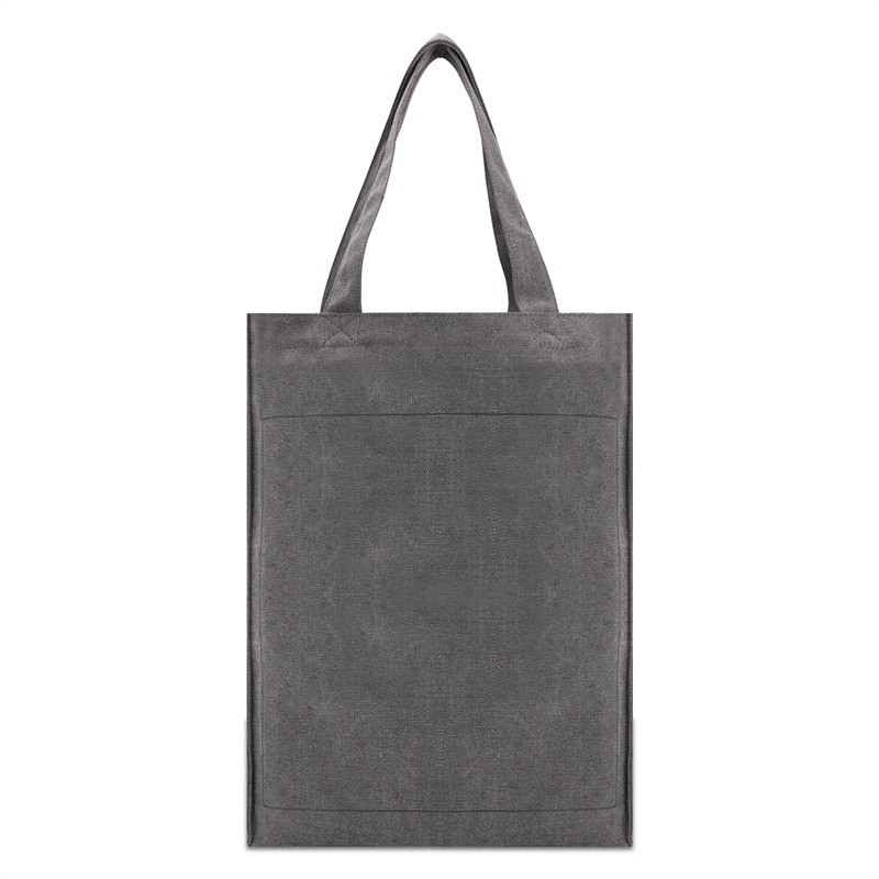 Многоразовое Eco дружелюбные хозяйственные сумки Tote сумки холста женщин морщит 13X3X16»