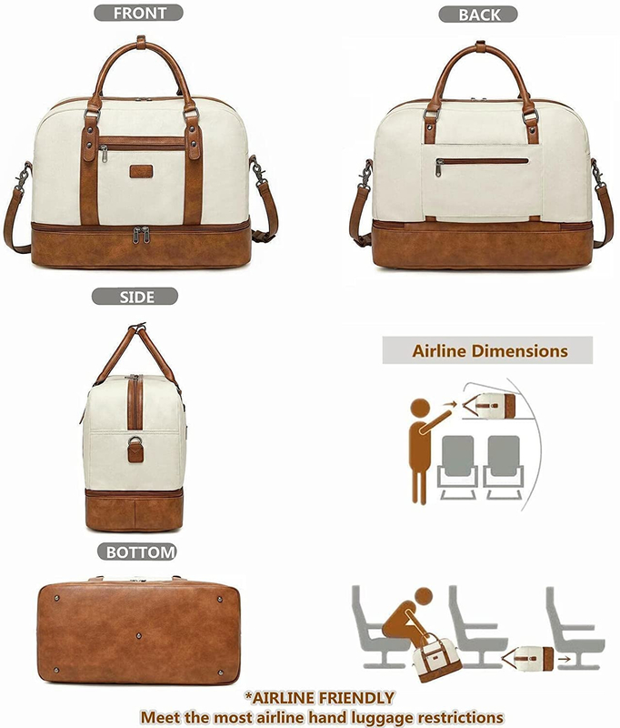 Стильное перемещение Duffel кладет в мешки с дюймом 19.7x9.8x14.6 гигиенической косметикаи 19 отсека ноутбука»